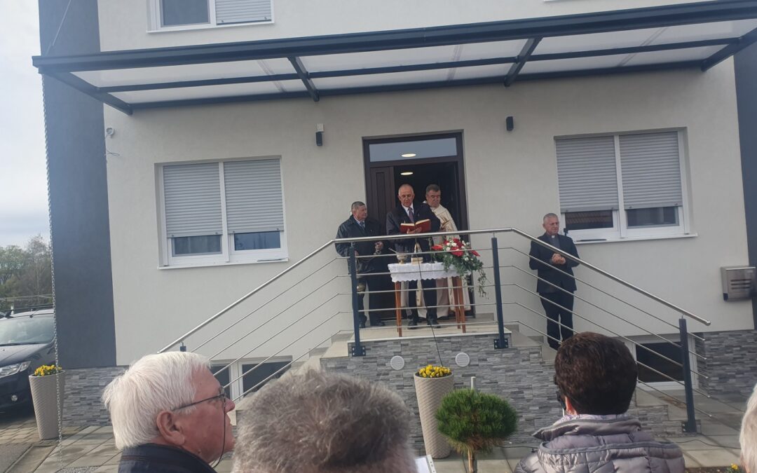 Održana Sveta Misa povodom Martinja te svečano otvorenje obnovljenog župnog dvora “farofa”