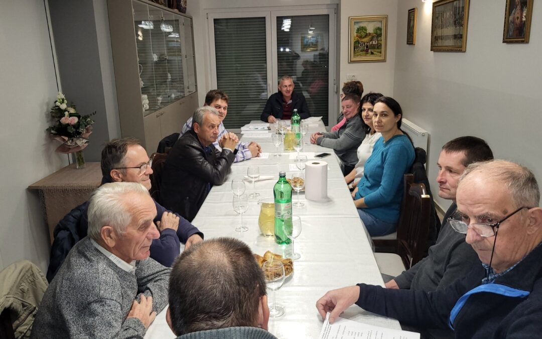 Zapisnik sa sastanka župnog   Ekonomskog  i Pastoralnog vijeća  Župe svetog Martina biskupa održanog  17. studenoga 2023.