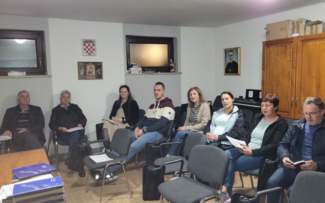 Danas 11.04.2024. osnovana je molitvena zajednica “kursiljo”.