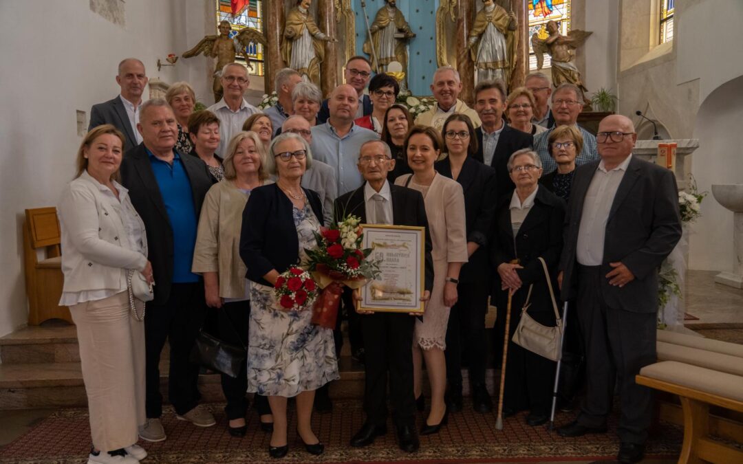 60. godina braka Ivana i Magdice Oletić