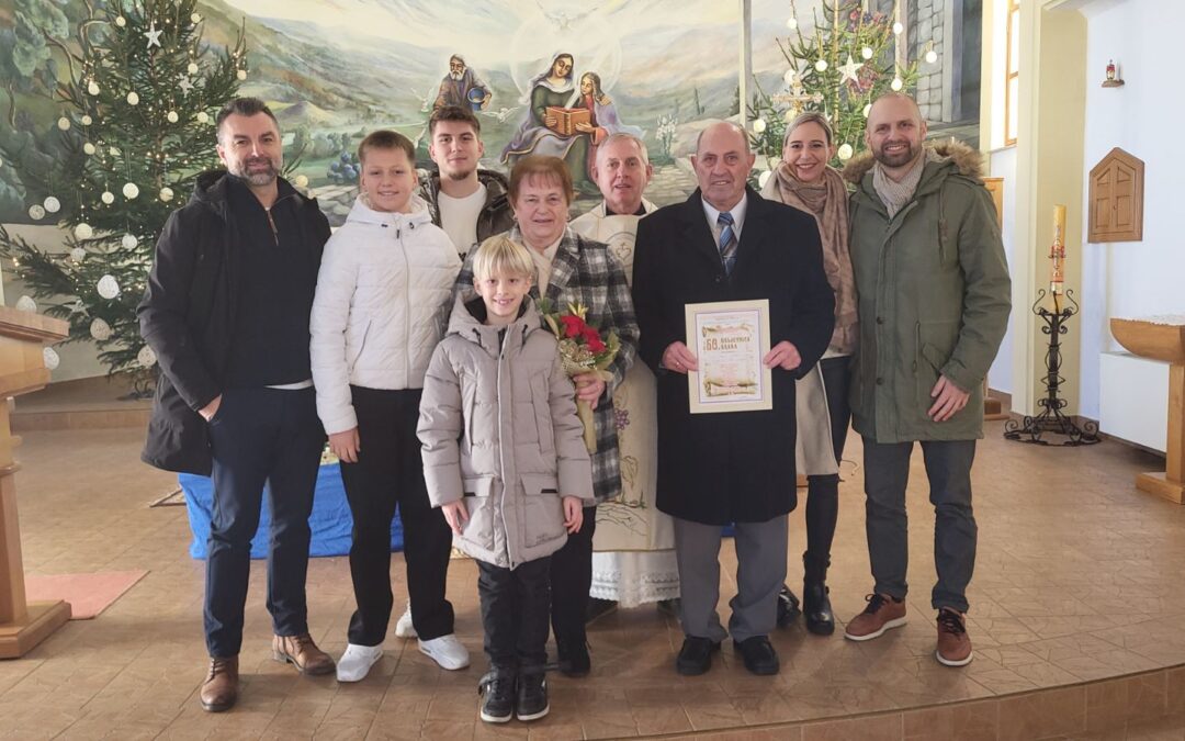 50. obljetnica braka Ivana i Danice Sakač (r. Vadarec)