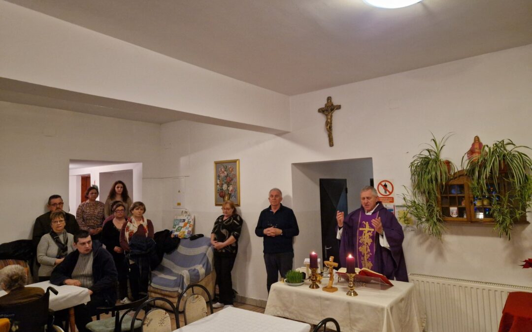 Božićna sveta misa u Domu za starije Homeland