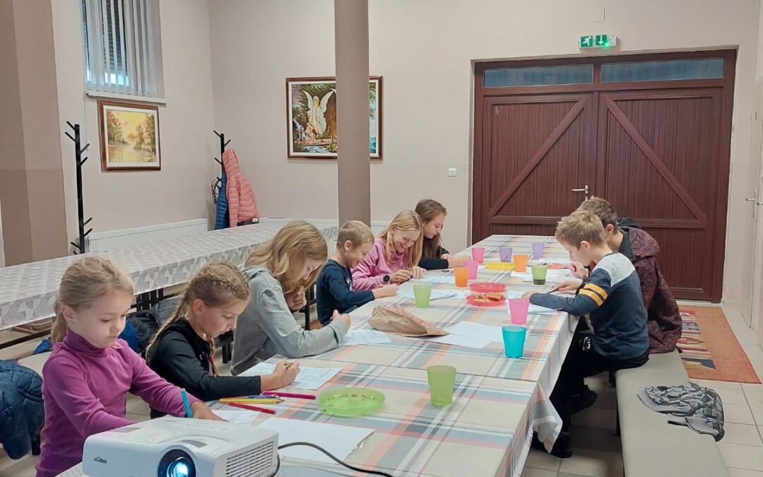 Susret ministranata na župnom dvoru