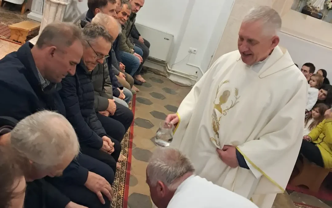 Veliki četvrtak – Sveta misa Večere Gospodnje